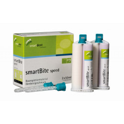 smartdent SmartBite speed Registrát Skusu Malina Dvojitá Kartuše 50ml 2ks
