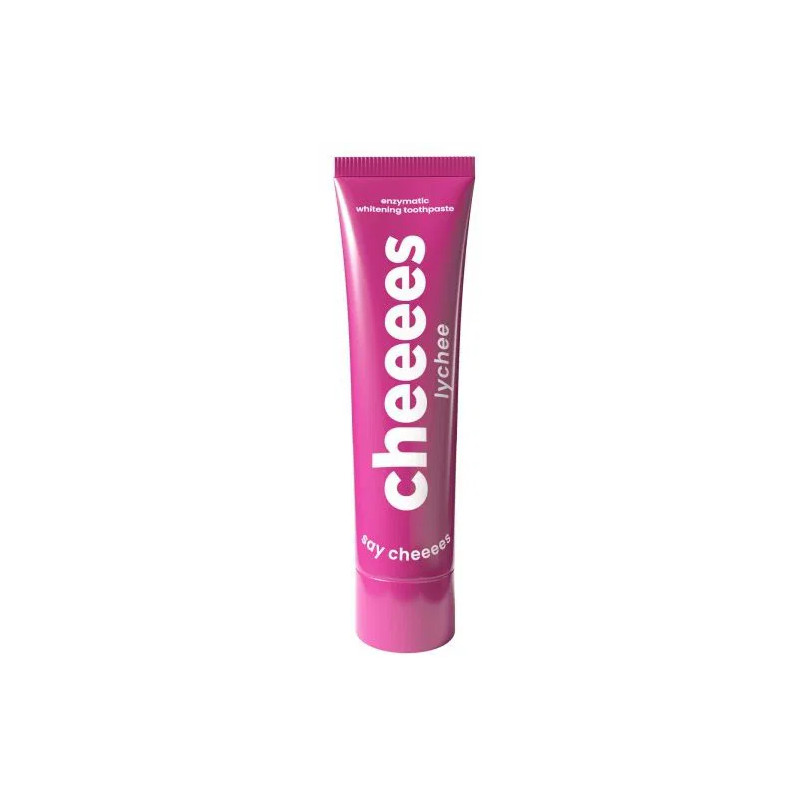 HERBADENT CHEEEES Enzymatická Bělící Zubní Pasta Lychee 60g 1ks