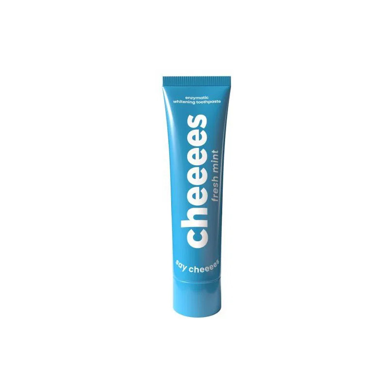 HERBADENT CHEEEES Enzymatická Bělící Zubní Pasta Fresh Mint 60g 1ks
