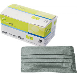 smartdent Smartmask Plus Ústenky Šedá 50ks