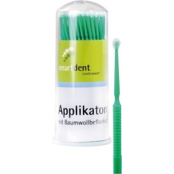 smartdent Mikroaplikátory Regular Zelená 100ks 4+1 Zdarma