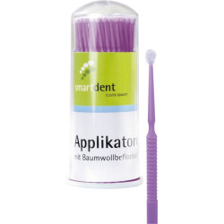 smartdent Mikroaplikátory Ultrafine Světle Fialová 100ks 4+1 Zdarma