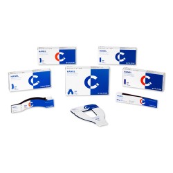 COLTENE HANEL Articulating Paper Proužky Modrá 80µm 144ks