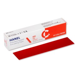 COLTENE HANEL Articulating Paper Proužky Červená 40µm 120ks