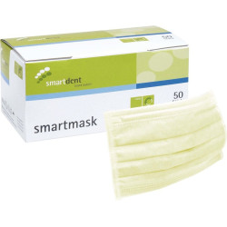 smartdent smartmask Ústenky Žlutá 50ks 8+2 Zdarma
