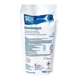 OMNIDENT Omniwipes Neutral Refill 100ks 5+ Dóza na ubrousky zdarma