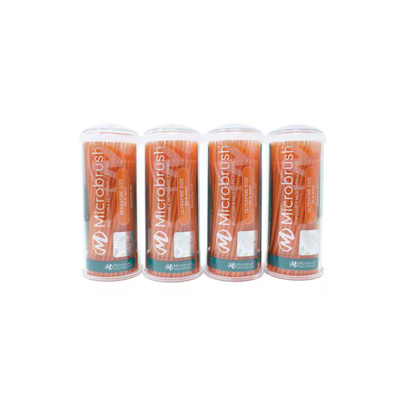Microbrush® Micro-Applicators Ultrafine Oranžová 4x100ks