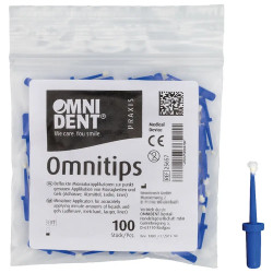 OMNIDENT Omnitips Modrá 100ks