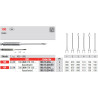 edenta Gates 180 Rozčiřovač Kořenový RA ISO 070 6ks