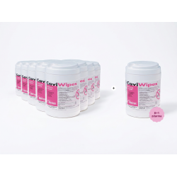 Kerr CaviWipes Dezinfekční Ubrousky Dóza (160 Útržků 15,2x17,1cm) 1bal 8+1 Zdarma