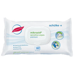 schülke Mikrozid® Sensitive Wipes Premium 50ks
