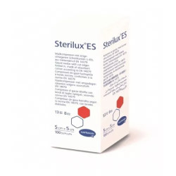 HARTMANN Sterilux®ES Kompresní Gáza 13/8v 5x5cm 100ks