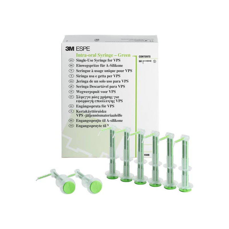 3M/Solventum Intra-oral Syringe Green 50ks