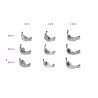 TOR VM Sedlové Tvarované Matrice No3 Medium 0,050mm 12ks