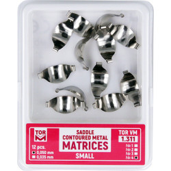 TOR VM Sedlové Tvarované Matrice No4 Small 0,050mm 12ks