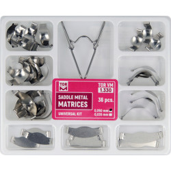TOR VM Sedlové Tvarované Matrice Universal Kit 0,050mm 36ks