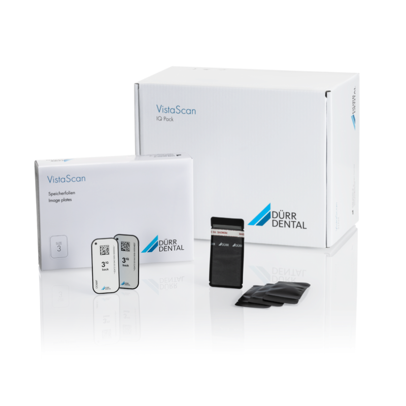 DÜRR DENTAL VistaScan Paměťová Folie IQ S3 2ks + Obaly S3 1000ks 1bal