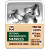 TOR VM Sekční Tvarované Matrice Medium Hard s Extenzí  0,035mm 50ks