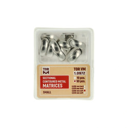 TOR VM Sekční Tvarované Matrice Small Soft 0,050mm 50ks