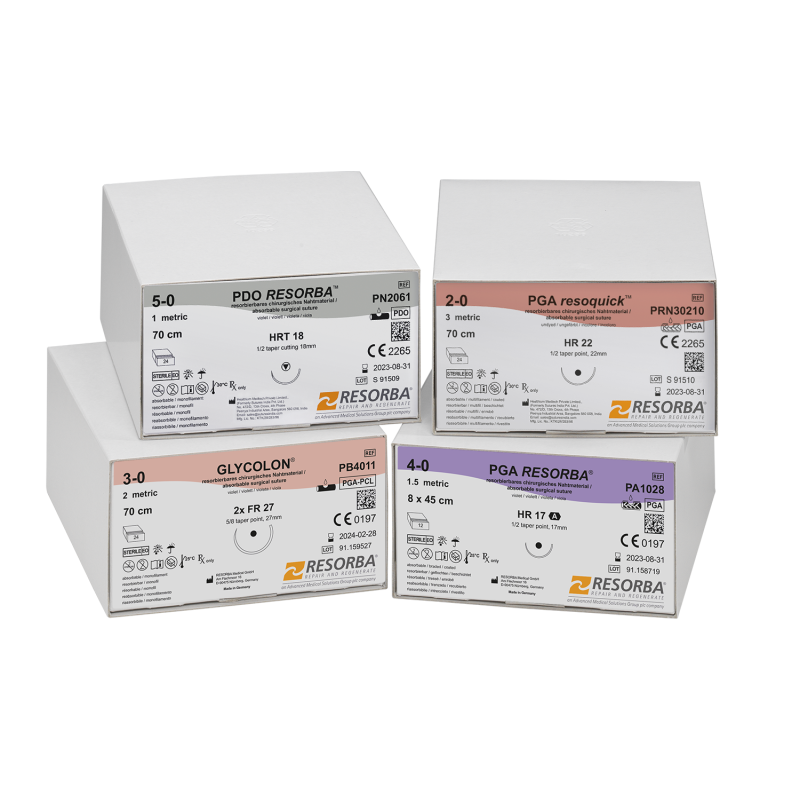 RESORBA Glycolon® Violet (HRT16 USP 5/0- EP1 1x45cm) 24ks