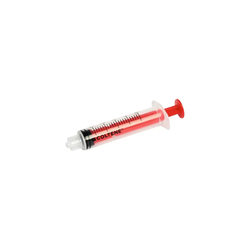 COLTENE CanalPro Jendorázové Stříkačky 5ml Červená 50ks