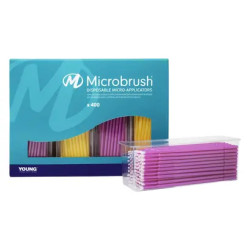 Microbrush® Micro-Applicators Fine Růžová/Žlutá 4x100ks 1bal