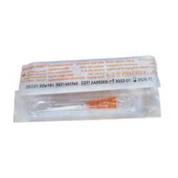 KDM KD-FINE Jehla Injekční 25G 0,5x16mm Oranžová 100ks