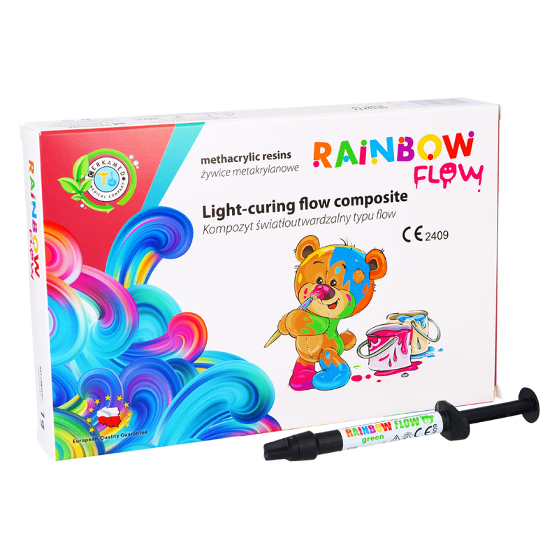CERKAMED Rainbow Flow Zelená 1g 1ks