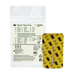 3M/Solventum RelyX™ Fiber Post Kořenový Vrtáček S1 Žlutá 1ks