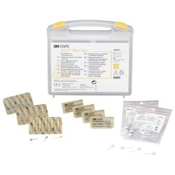 3M/Solventum RelyX™ Fiber Post Intro Kit (15x čep Y/R/B+4x kořenový vrtáček+20x Kanyla) 1bal