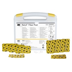 3M/Solventum RelyX™ Fiber Post Intro Kit (15x čep Y/R/B+4x kořenový vrtáček+20x Kanyla) 1bal