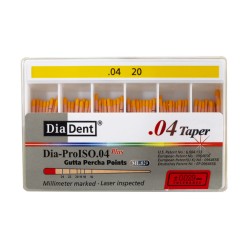 DiaDent Gutaperčové Čepy Dia-Pro ML.029 04Taper ISO20 60ks
