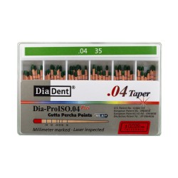 DiaDent Gutaperčové Čepy Dia-Pro ML.029 04Taper ISO35 60ks