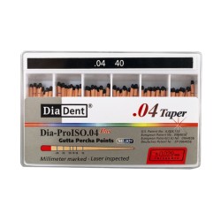 DiaDent Gutaperčové Čepy Dia-Pro ML.029 04Taper ISO40 60ks