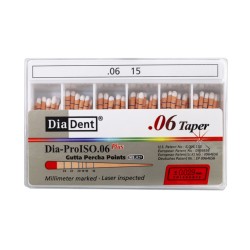 DiaDent Gutaperčové Čepy Dia-Pro ML.029 06Taper ISO15 60ks