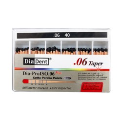 DiaDent Gutaperčové Čepy Dia-Pro ML.029 06Taper ISO40 60ks