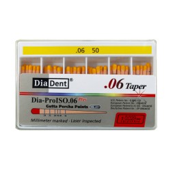 DiaDent Gutaperčové Čepy Dia-Pro ML.029 06Taper ISO50 60ks