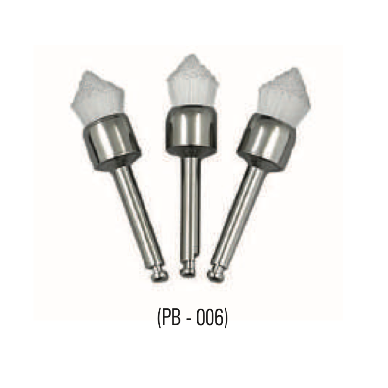 DiaDent Prophy Brush PB-006 Západka Velká Špičatá Hlava 144ks