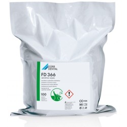 DÜRR DENTAL FD 366 Sensitive Dezinfekční Ubrousky do Kyblíku Rychlá Dezinfekce Ploch 100ks